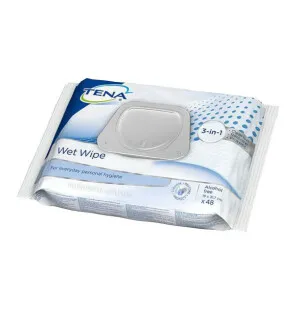 Tena Wet Wipe 3in1 image