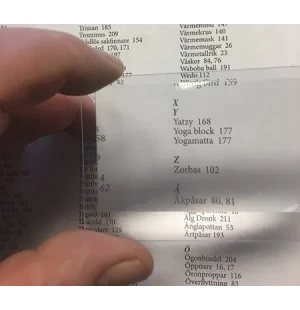 Förstoring , kreditkortsformat image