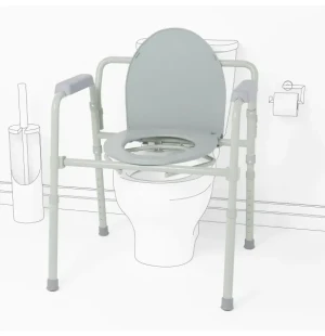 Vapaasti seisova WC - tuoli, kokoontaitettava kuva